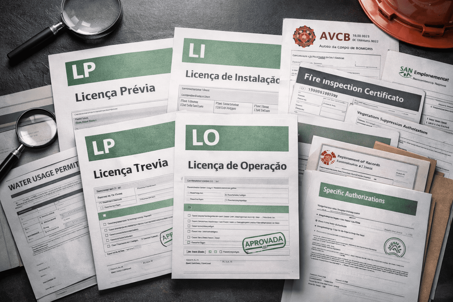 Tipos de Licenças Ambientais, LO, LI, LO